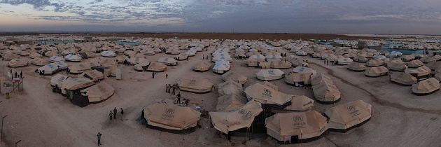 Refugee Camp Panoramas: Za’atari Refugee Camp, Jordan.  / UNHCR (Flickr, CC),syria, refugees, camp, churches, evangelicals, pastor