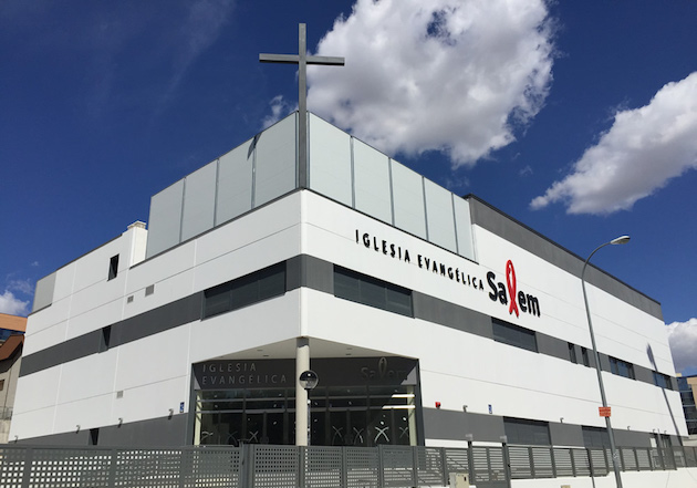 Salem, a new Evangelical church built in Madrid. ,salem, evangelical churches, Spain, madrid