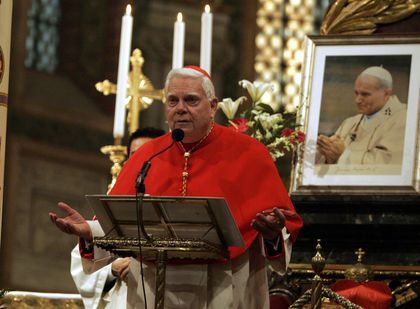 Cardinal Law was transferred to Santa Maria Maggiore, a church dedicated to Mary in Rome by John Paul II