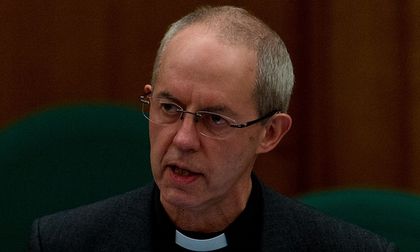 Justin Welby during the synod. / Getty