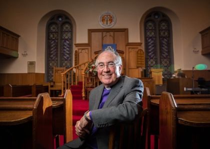 Church of Scotland Reverend Dr Angus Morrison spoke at the synod for the first time.