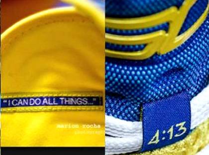 i can do all things through christ stephen curry shoes
