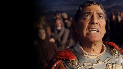 George Clooney plays a Roman soldier who becomes Christian after persecuting Christians.
