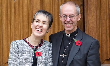 Welby and his wife Caroline