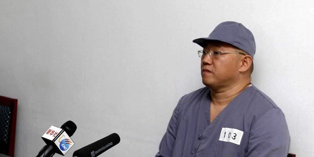 Kenneth Bae in Pyongyang, forced to admit his 'crimes' in public.,kenneth bae, book