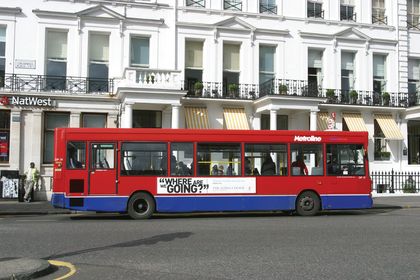 Well-known Alpha courses have also been advertised in buses.