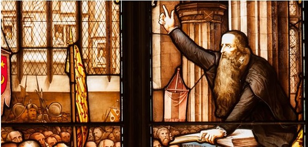 The picture that I've used is John Knox preaching in St. Giles Cathedral.,knox, scotland, reformation