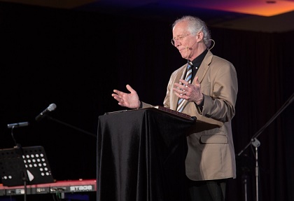 John Piper preached from Philippians. / FOCL