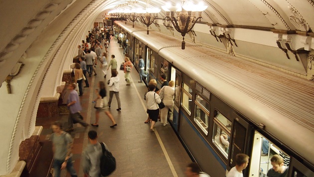 A metro station in Moscow, Russia. / Andes (Flickr, CC),
