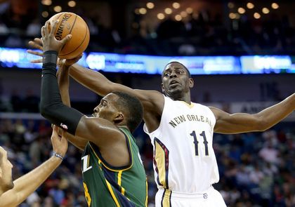 Jrue Holiday is the starting point guard for the New Orleans Pelicans.