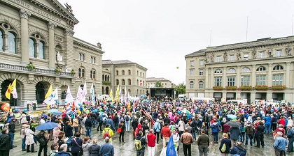 The gathering in Bern. / Livenet