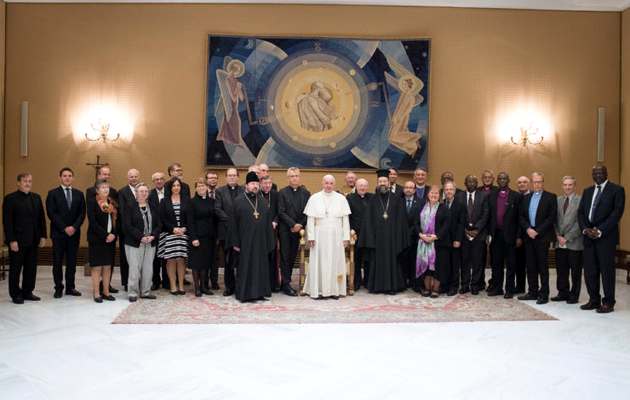 Pope Francis received in audience the participants in the Conference of Secretaries of Christian World Communions./ Observatore Romano,