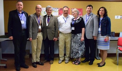 EEA President and Secretary General with the Russian delegation at the 2016 EEA General Assembly. / Herman Spaargaren
