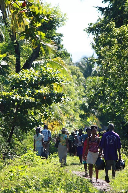 Many Haitians look to Jesus in the middst of destruction. / GAiN Spain