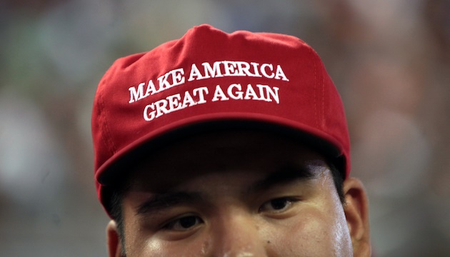 A Trump supporter. / Agencies,trump, make america great again