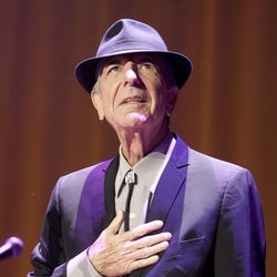 Leonard Cohen.