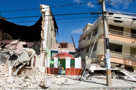 Haiti earthquake damage. / Marco Dormino/UNDP