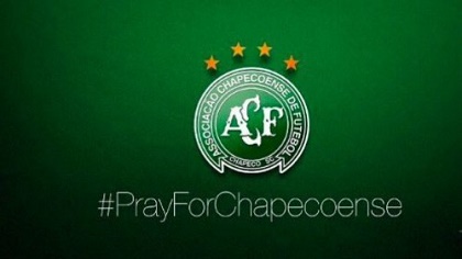 Social media users used the hashtag #prayforchapecoense.