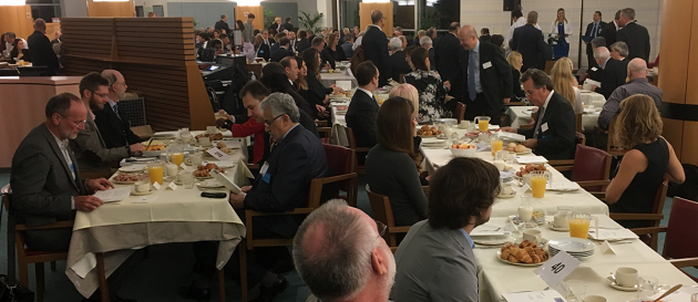A picture of the 2016 European Parliament Prayer Breakfast. / Jeff Fountain,