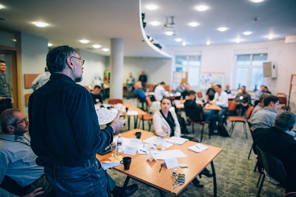 Discussion of potential action points. / KAM, Josiah Venture Czech Republic