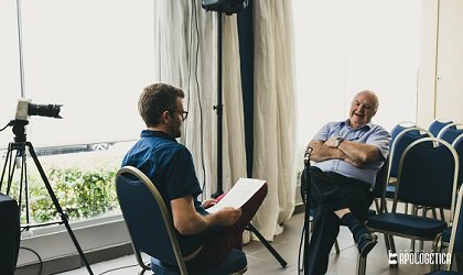 Our interview with John Lennox, in Barcelona.