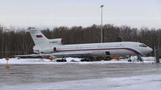 The crashed into the Black Sea was a Tu-154. / Reuters  ,