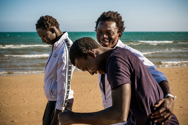 African refugees in Italy. / Unicef,
