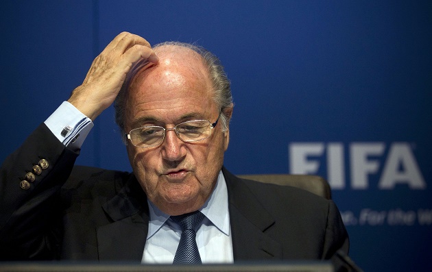 Joseph Blatter, former President of FIFA. / Al-wasat,