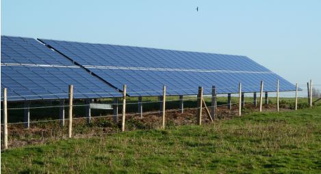 Solar PV Panels, Haddenham, Buckinghamshire, UK.,