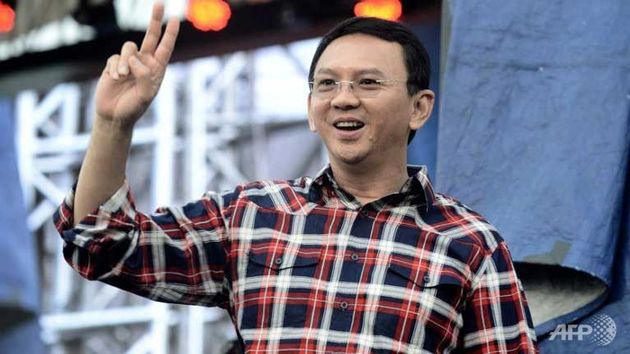 Jakarta governor Basuki Tjahaja Purnama, Ahok won first round.,