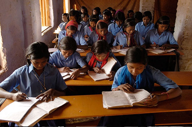 Girls in a school in India. / Compassion International,