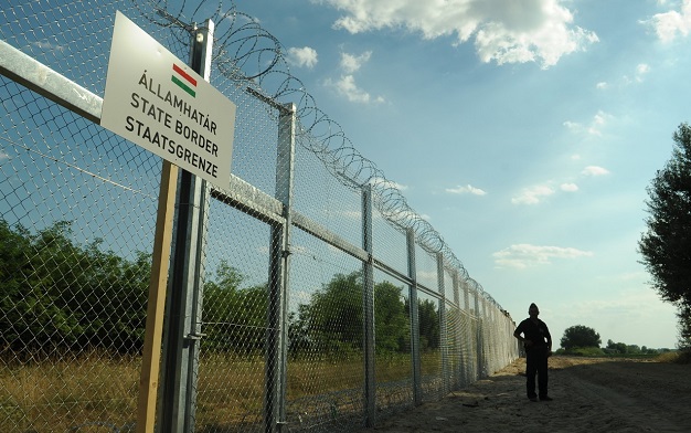 The border between Serbia and Hungary. / Wikimedia,hungary, asylum, 2017
