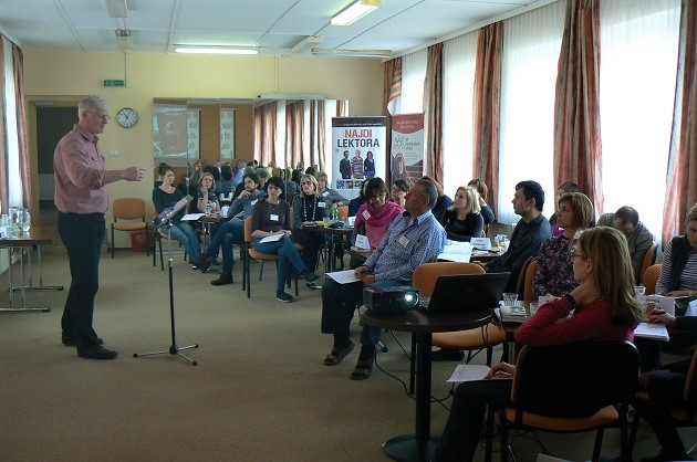 A session during the last Daniel Weekend of the Czech Christian Teacher's Newtwork. / Christian Teachers Network, L. Hanus,
