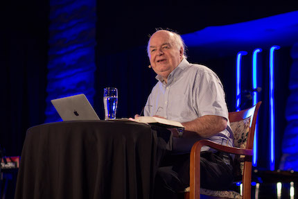 John Lennox taught form the book of Acts. / ELF