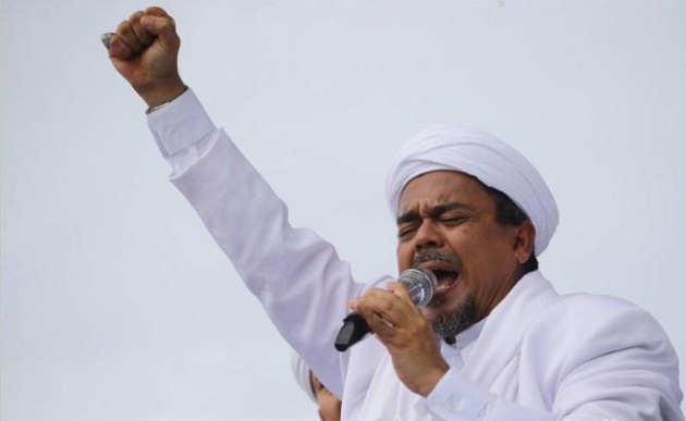 Islamic Defenders Front leader, Rizieq Shihab. / Detik,