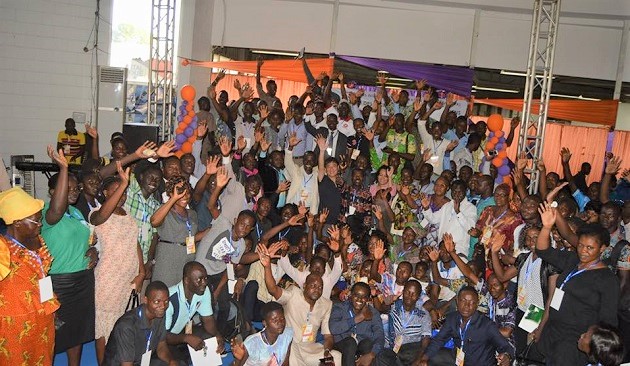 The participants in the conference for Christian entrepeneurs in Togo. / Fojec,