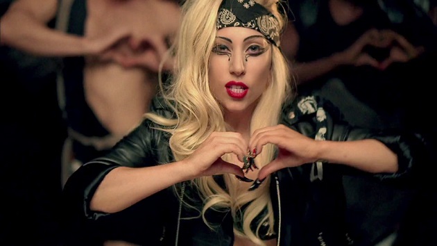 Lady Gaga in her song Judas. ,