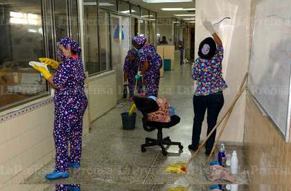 Christians working in the hospital / La Prensa de Lara