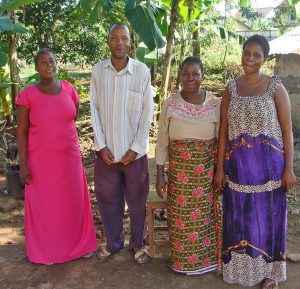 Pastor Amos Lukanula, his wife, and church members in Zanzibar. / MSN
