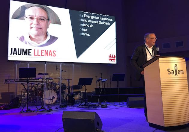 Jaume Llenas, Secretary General of the  Spanish Evangelical Alliance.,