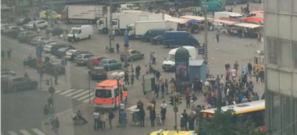 A view of the market place in Turku, Finland, after the attack. / Twitter,