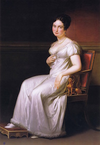 We do not how Usoz looked like, but Madrazo painted his wife.