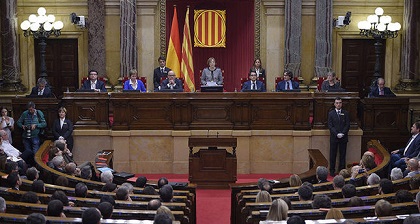 The parliament of Catalonia.