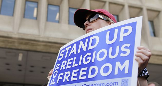 Demonstration for religious freedom./ Wikipedia,