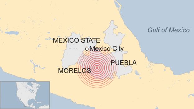 More than 240 people die in Mexico earthquake