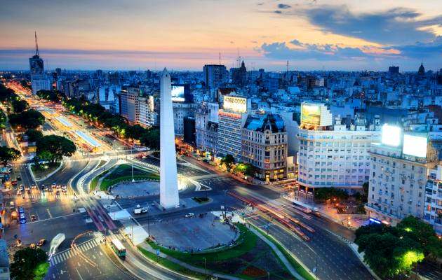  Buenos Aires at night,