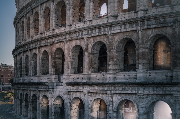 The Coliseum, in Rome. / Alex Blajan (Unsplash, CC),