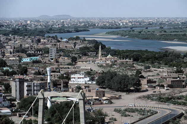 A view of Khartoum and the Nile, in Sudan. / C. Michel (Flickr, CC),