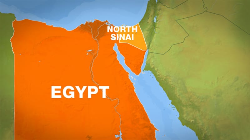 North Sinai, in Egypt. / Al Jazeera
