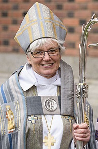 Archbishop Antje Jackelen, head of the Lutheran Church of Sweden. / M. Aronson (Wikimedia, CC)